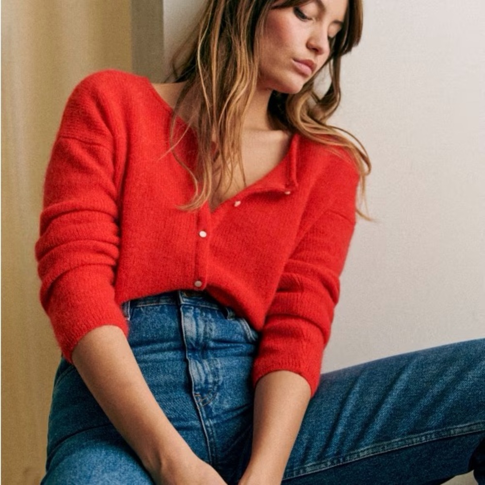 NWOT Sold Out Sezane Gaspard Cardigan